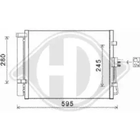 Конденсатор, кондиционер DIEDERICHS купить