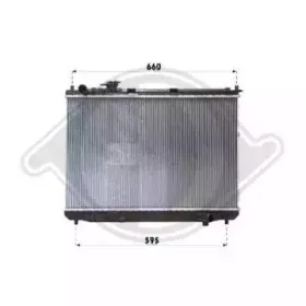 Радиатор, охлаждение двигателя DIEDERICHS купить