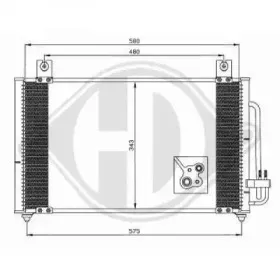 Конденсатор, кондиционер DIEDERICHS купить
