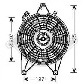 Вентилятор, охлаждение двигателя DIEDERICHS купить
