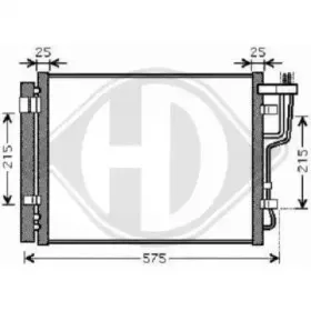 Конденсатор, кондиционер DIEDERICHS купить