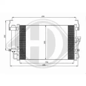 Конденсатор, кондиционер DIEDERICHS купить