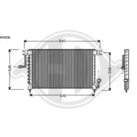 Конденсатор, кондиционер DIEDERICHS купить