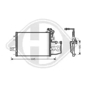 Конденсатор, кондиционер DIEDERICHS купить