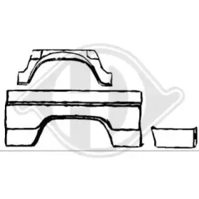 Колесная ниша DIEDERICHS купить