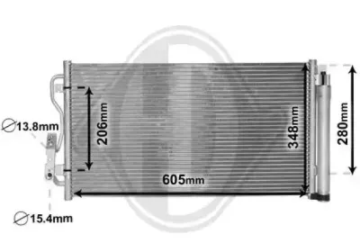 Конденсатор, кондиционер DIEDERICHS купить