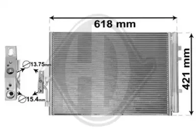 Конденсатор, кондиционер DIEDERICHS купить