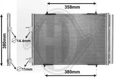 Конденсатор, кондиционер DIEDERICHS купить