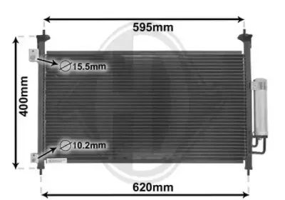 Конденсатор, кондиционер DIEDERICHS купить