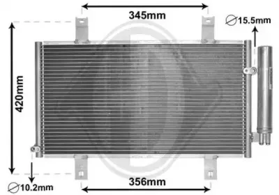 Конденсатор, кондиционер DIEDERICHS купить