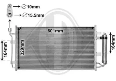 Конденсатор, кондиционер DIEDERICHS купить