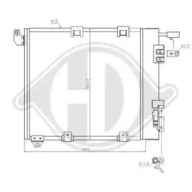 Конденсатор, кондиционер DIEDERICHS купить