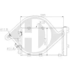 Конденсатор, кондиционер DIEDERICHS купить