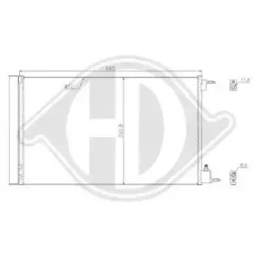 Конденсатор, кондиционер DIEDERICHS купить