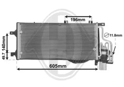 Конденсатор, кондиционер DIEDERICHS купить