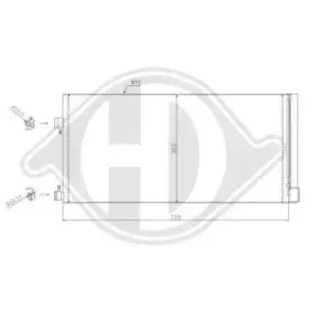 Конденсатор, кондиционер DIEDERICHS купить