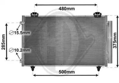 Конденсатор, кондиционер DIEDERICHS купить