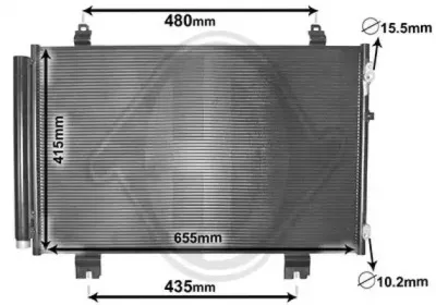 Конденсатор, кондиционер DIEDERICHS купить