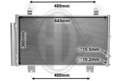 Конденсатор, кондиционер DIEDERICHS купить