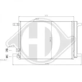 Конденсатор, кондиционер DIEDERICHS купить