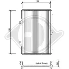 Фильтр, воздух во внутренном пространстве DIEDERICHS купить