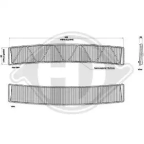 Фильтр, воздух во внутренном пространстве DIEDERICHS купить