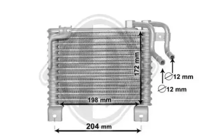 масляный радиатор, двигательное масло DIEDERICHS купить