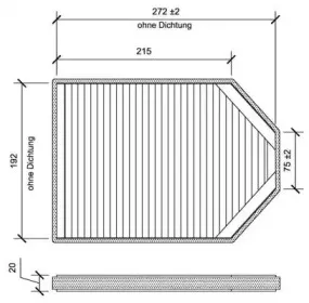 Фильтр, воздух во внутренном пространстве DIEDERICHS купить