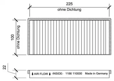 Фильтр, воздух во внутренном пространстве DIEDERICHS купить