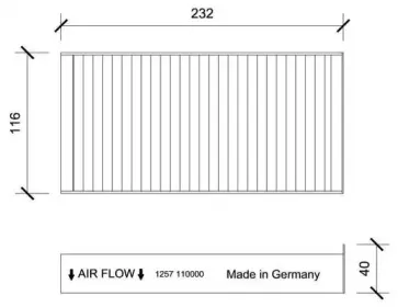 Фильтр, воздух во внутренном пространстве DIEDERICHS купить