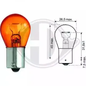 Лампа накаливания, фонарь указателя поворота DIEDERICHS купить