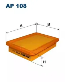 Фільтр повітря HYUNDAI Excel 1.5GLi 10/92-, Scoupe 1.5i 12V, 1.5i 12V FILTRON купить