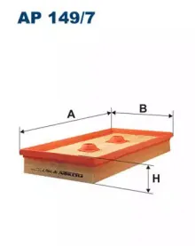 Фильтр воздушный двигателя FILTRON купить