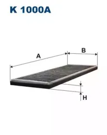 Фильтр, воздух во внутренном пространстве FILTRON купить