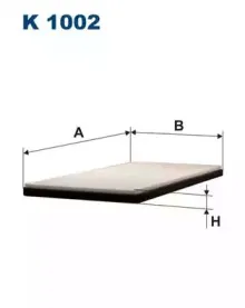 Фильтр, воздух во внутренном пространстве FILTRON купить