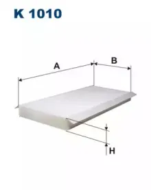 Фильтр, воздух во внутренном пространстве FILTRON купить