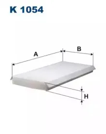 Фильтр, воздух во внутренном пространстве FILTRON купить