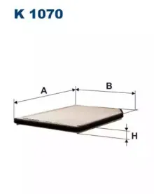 Фильтр, воздух во внутренном пространстве FILTRON купить