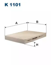 Фильтр, воздух во внутренном пространстве FILTRON купить