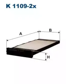 Фильтр, воздух во внутренном пространстве FILTRON купить