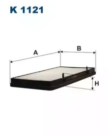 Фильтр, воздух во внутренном пространстве FILTRON купить