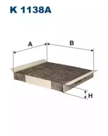 Фильтр, воздух во внутренном пространстве FILTRON купить