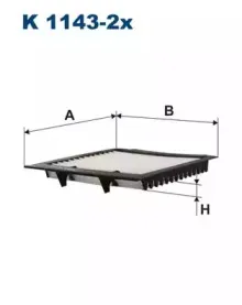 Фильтр, воздух во внутренном пространстве FILTRON купить