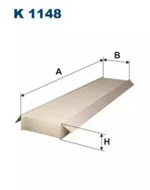 Фильтр, воздух во внутренном пространстве FILTRON купить