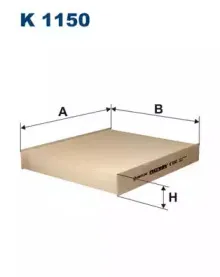 Фильтр, воздух во внутренном пространстве FILTRON купить