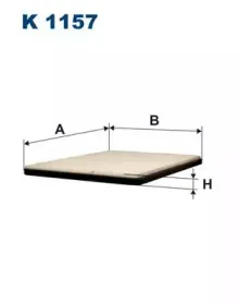 Фильтр, воздух во внутренном пространстве FILTRON купить