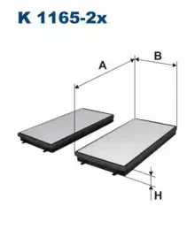 Фильтр, воздух во внутренном пространстве FILTRON купить