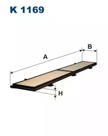 Фильтр, воздух во внутренном пространстве FILTRON купить