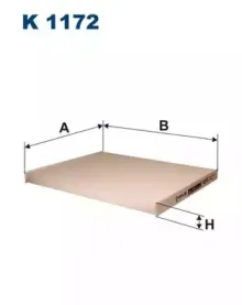 Фильтр, воздух во внутренном пространстве FILTRON купить