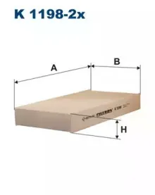 Фильтр, воздух во внутренном пространстве FILTRON купить